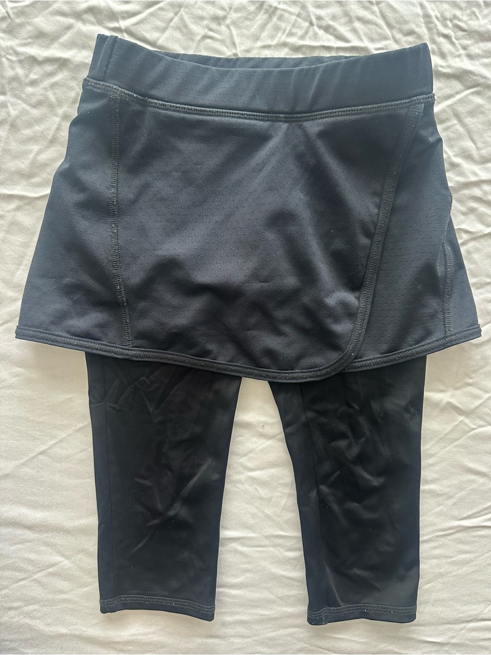 L.L.Bean Girls Athletic Skort Leggings Size 5-6 🖤